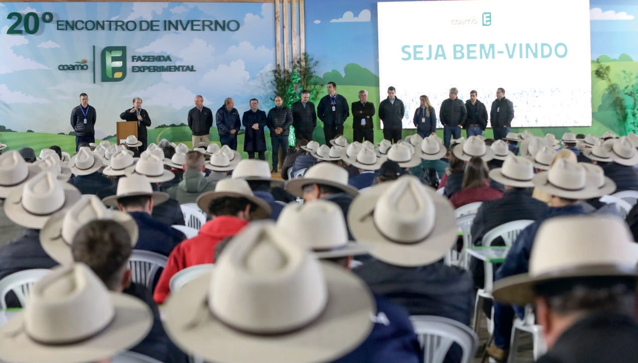 20º Encontro de Inverno da Coamo, na Fazenda Experimental em Campo Mourão