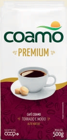 Embalagem Café Coamo Premium a vácuo, 500g