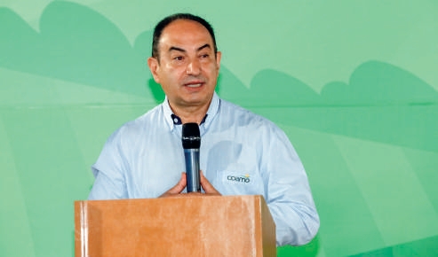 Aquiles de Oliveira Dias discursando