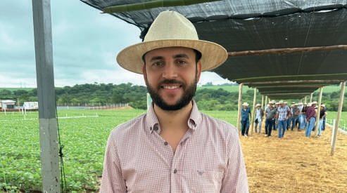 Rodrigo Borkoski, cooperado em Iretama